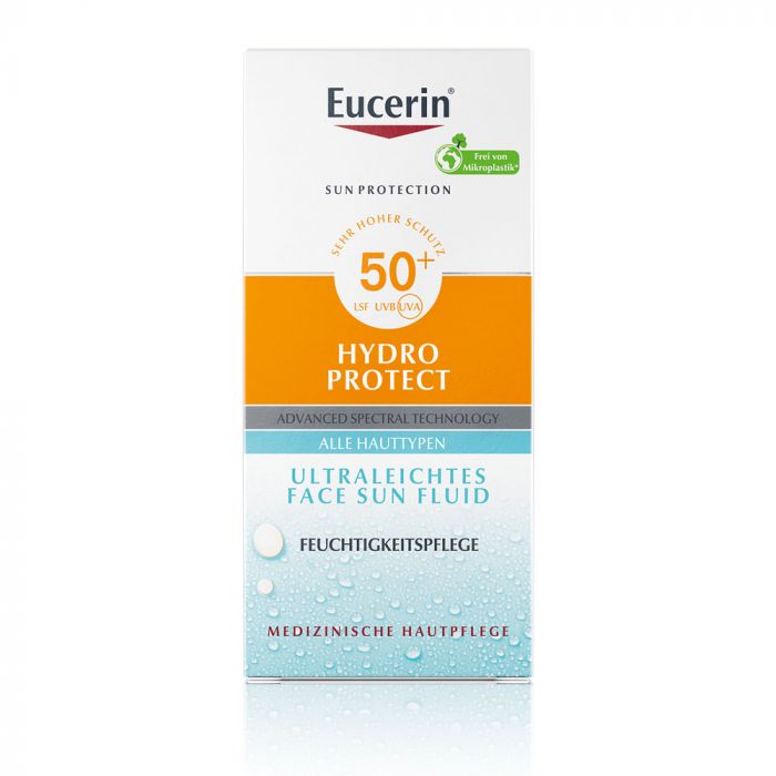Eucerin Sun Hydro Protect ultra könnyű napozó fluid arcra FF50+