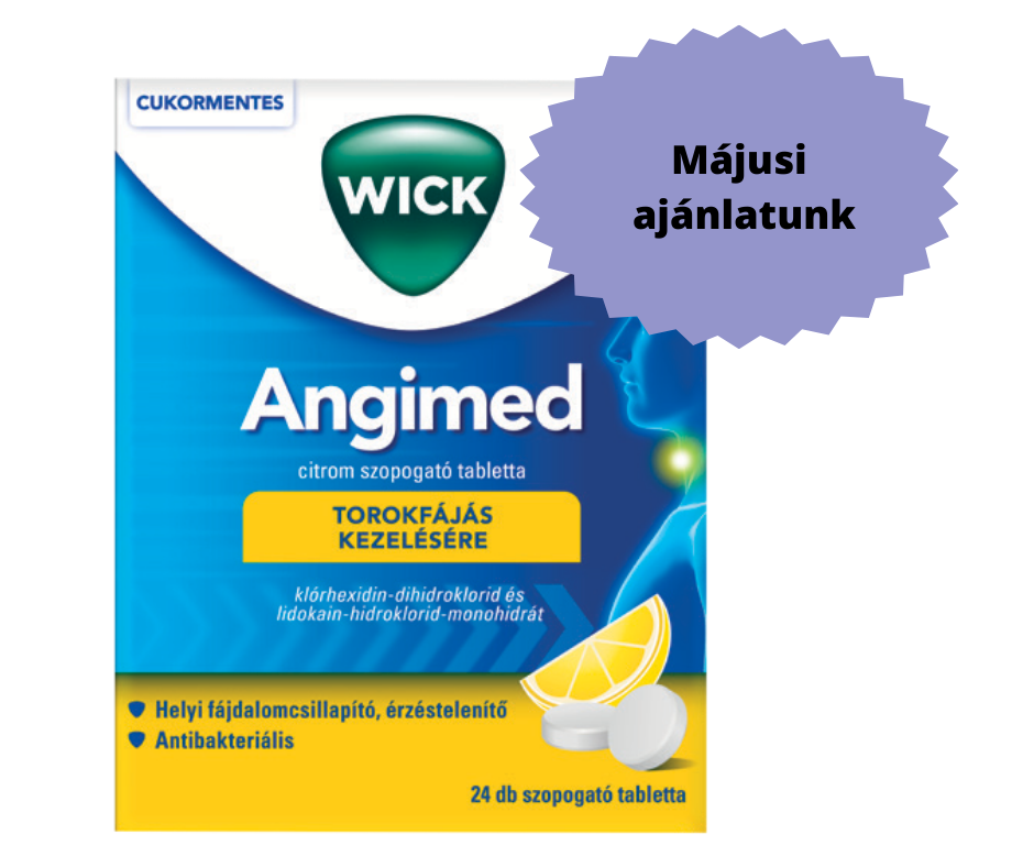 Angimed citrom szopogató tabletta 