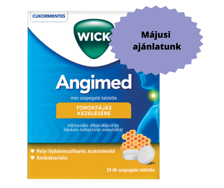 Angimed méz szopogató tabletta