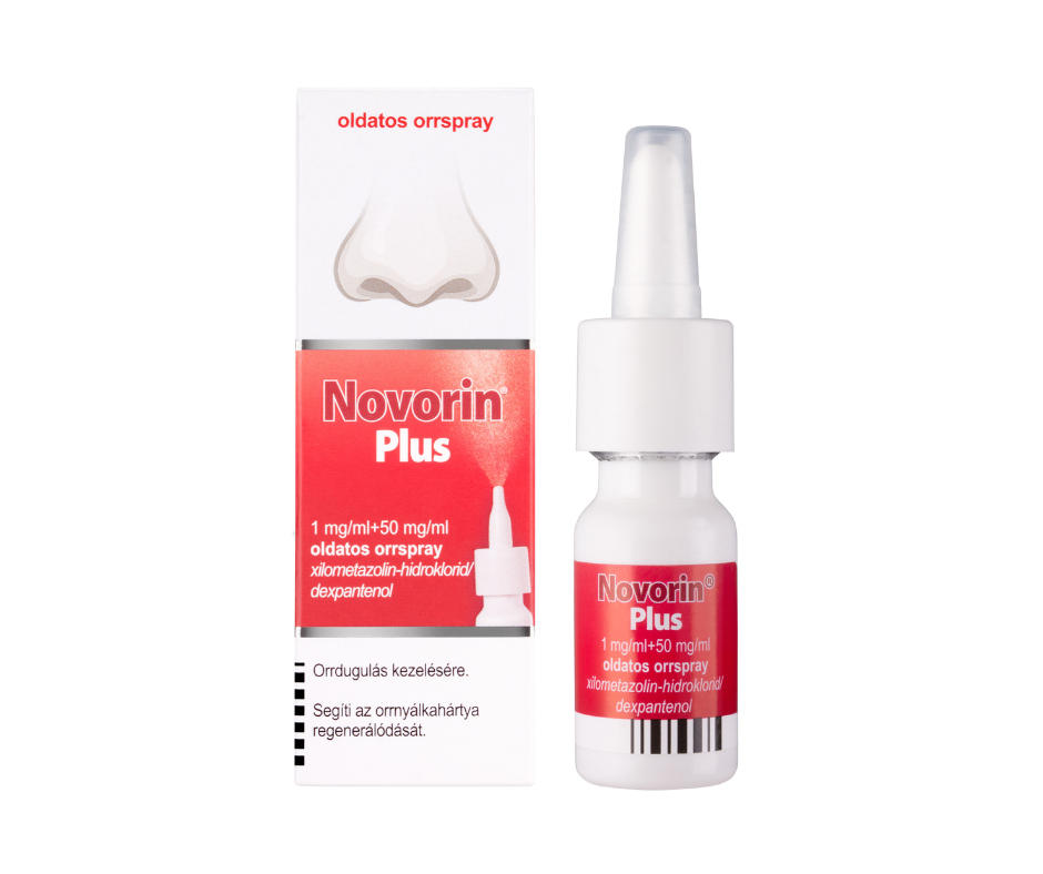Novorin Plus 1 mg/ml+50 mg/ml oldatos orrspray