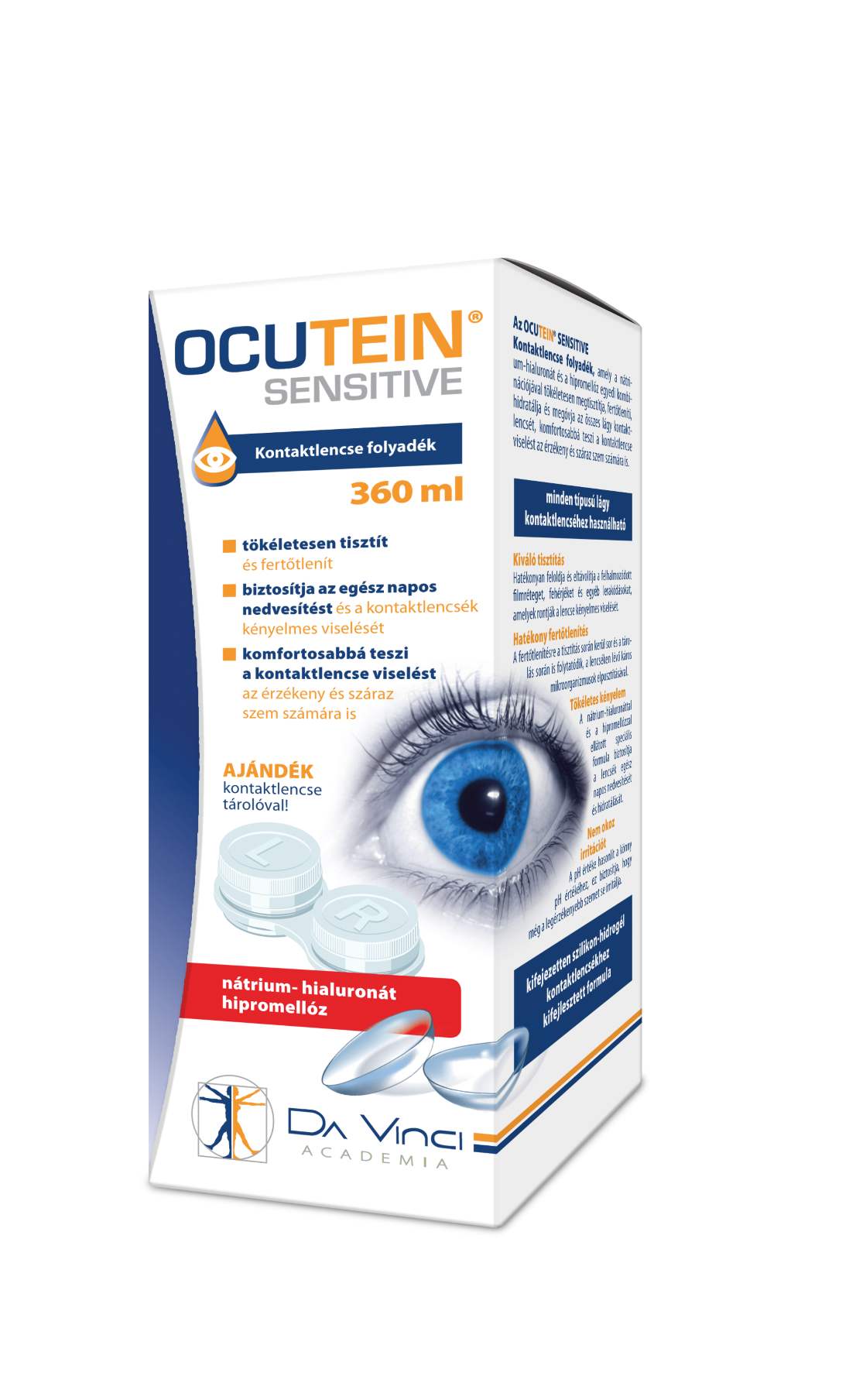 Ocutein Sensitive kontaktlencse folyadék 