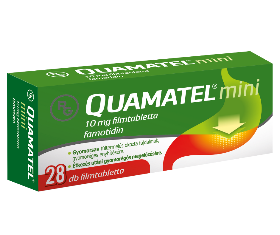 Quamatel Mini 10 mg filmtabletta 