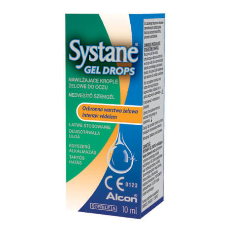 Systane gel drops lubrikáló szemgél