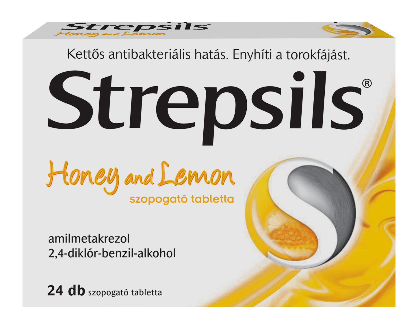 Strepsils Honey and Lemon szopogató tabletta