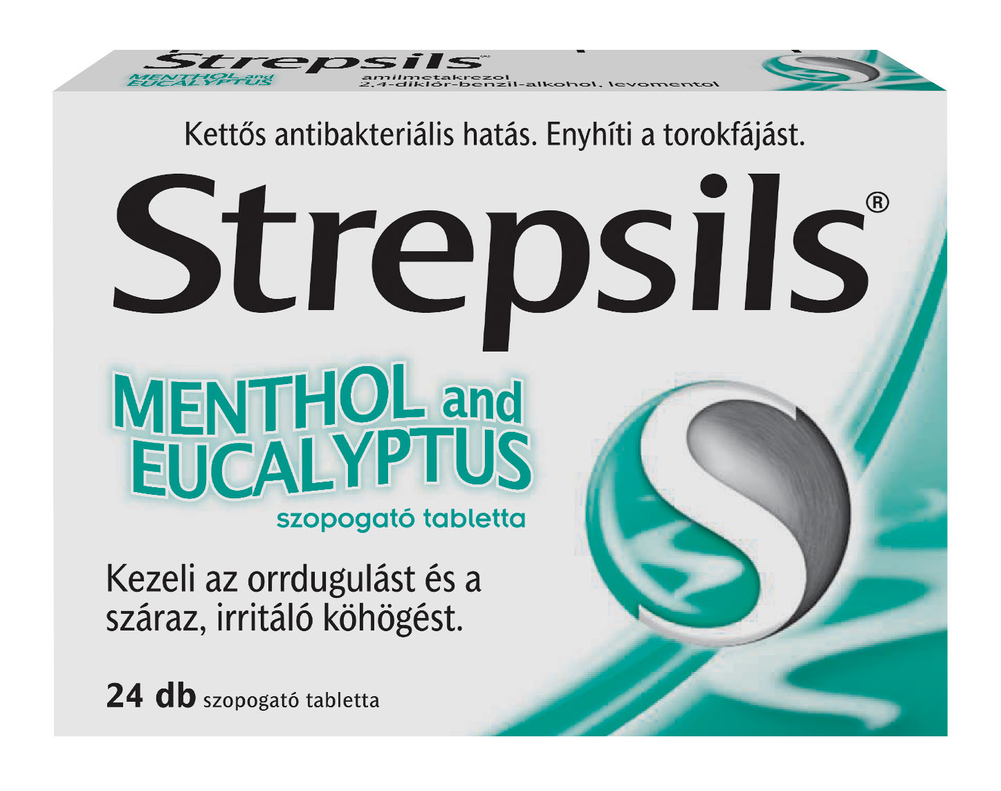 Strepsils Menthol and Eucalyptus szopogató tabletta