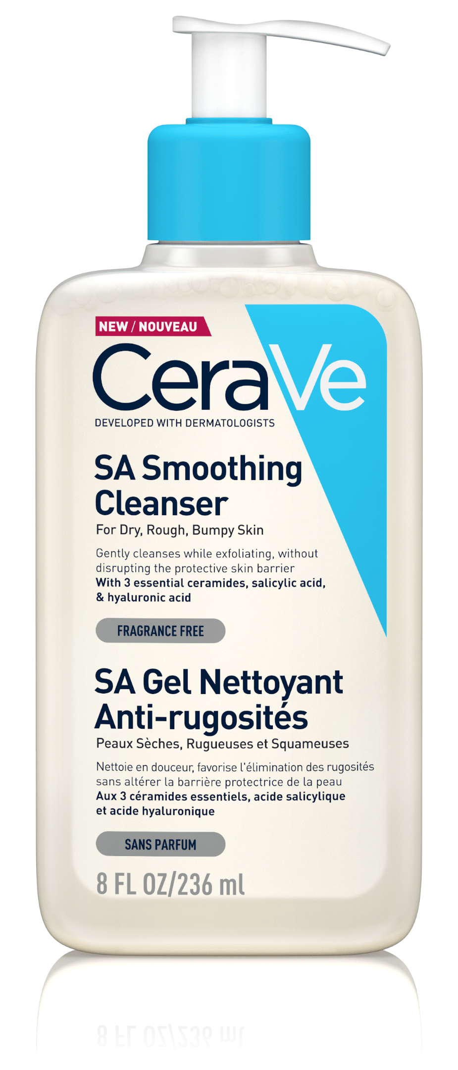 CeraVe SA bőrsimító tisztító gél