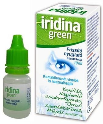 Iridina Green frissítő szemcsepp
