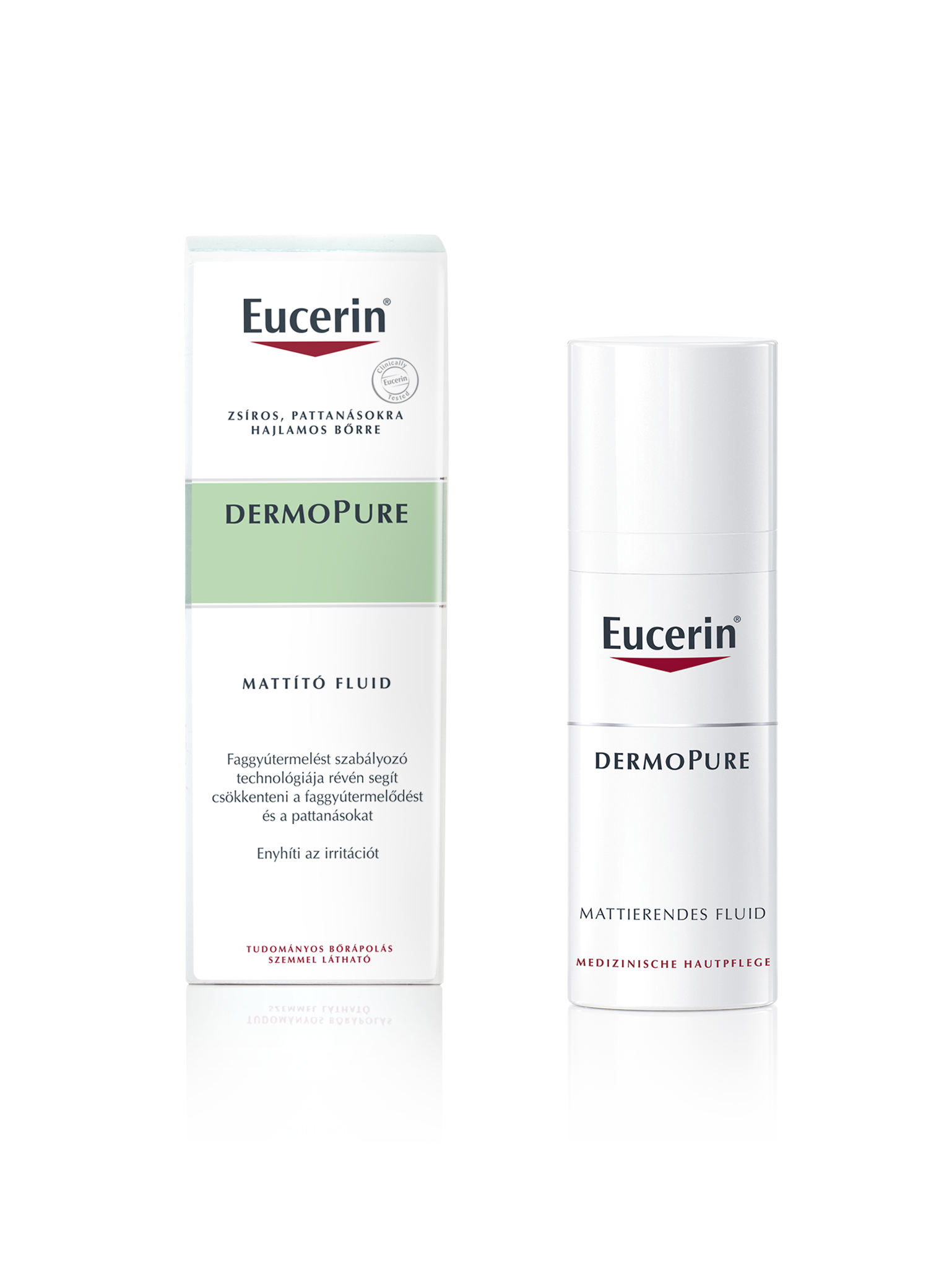 Eucerin DermoPure mattító fluid 