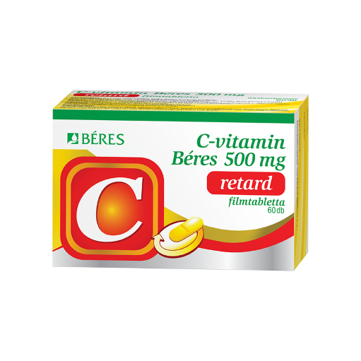 Béres C-vitamin 500mg retard filmtabletta