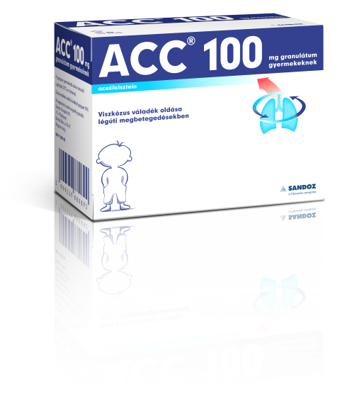 ACC 100 mg granulátum gyermekeknek