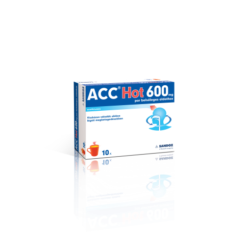 ACC Hot 600 mg por belsőleges oldathoz