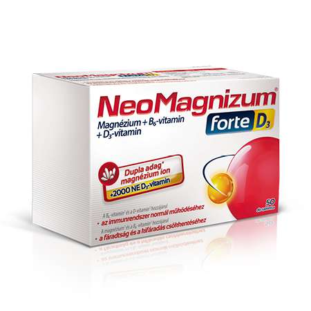 NeoMagnizum forte D3 tabletta