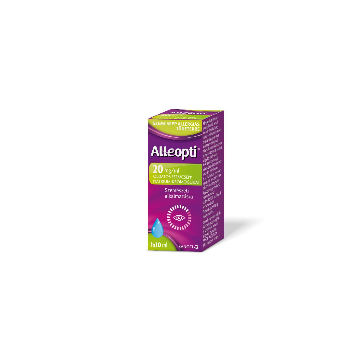 Alleopti 20 mg/ml oldatos szemcsepp