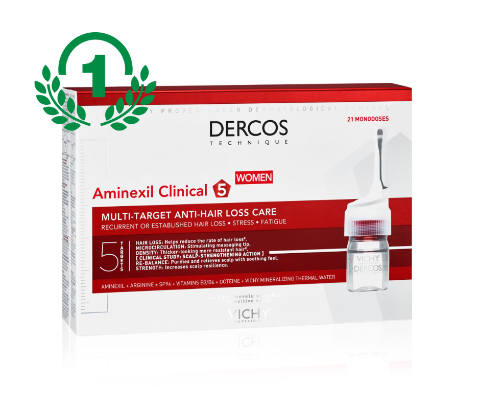 Vichy Dercos Aminexil nőknek Clinical 5 21x6ml