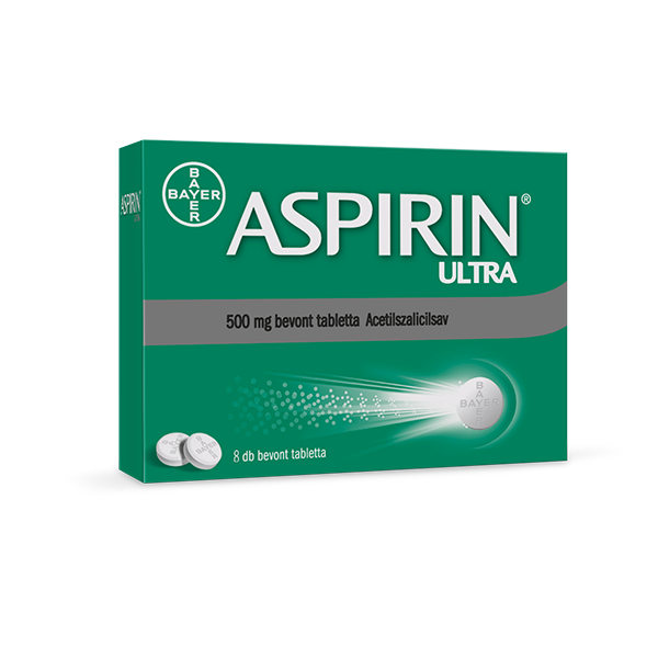 Aspirin Ultra 500 mg bevont tabletta 