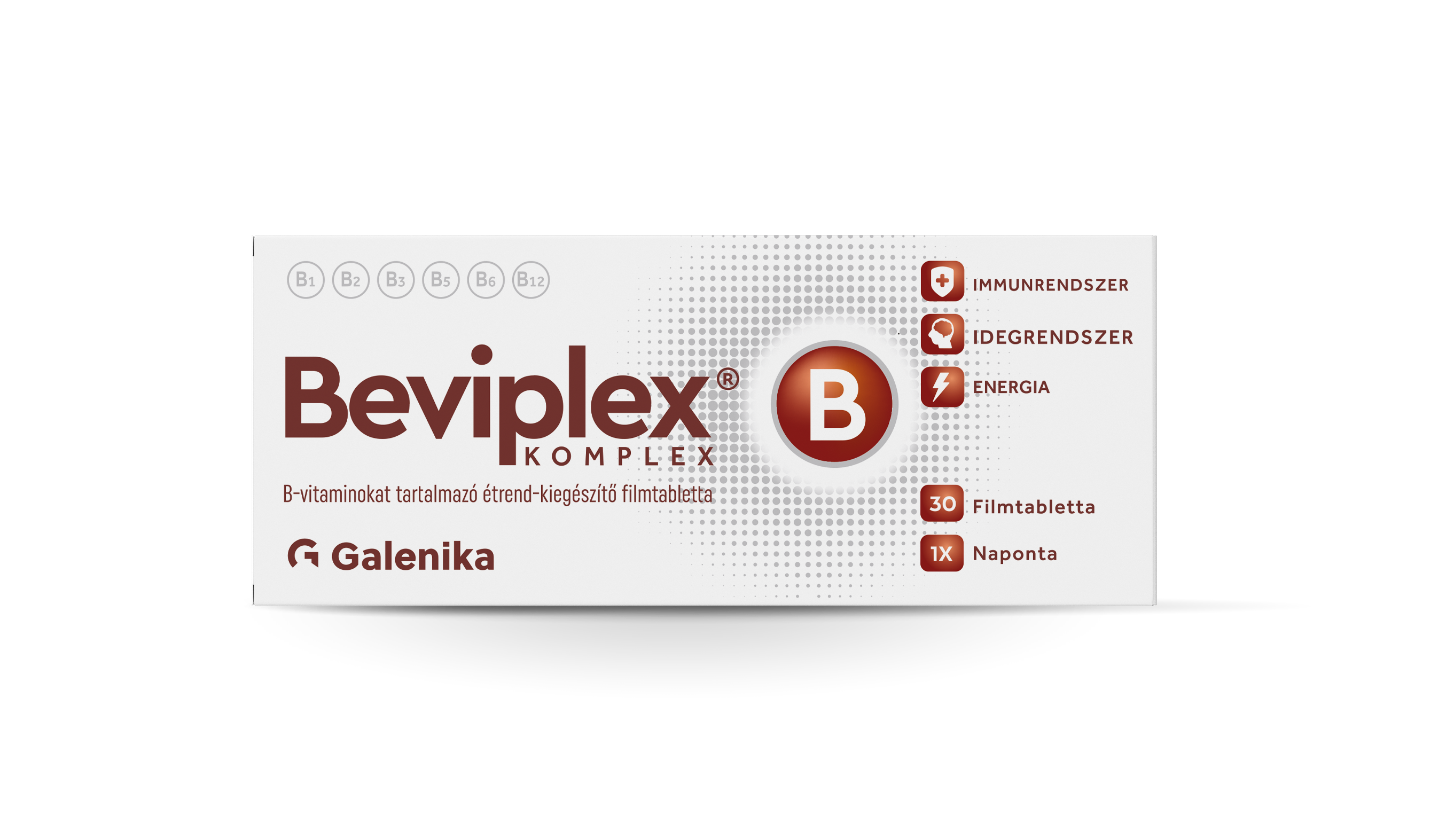 Beviplex® B Komplex B-vitaminokat tartalmazó filmtabletta