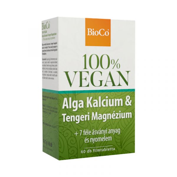 BioCo Vegan Alga Ca - Tengeri Mg filmtablett