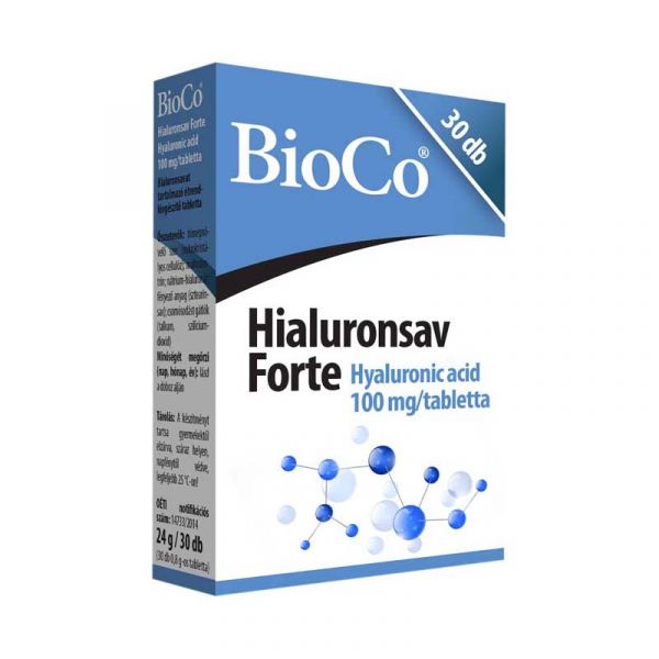 BioCo Hyaluronsav Forte tabletta