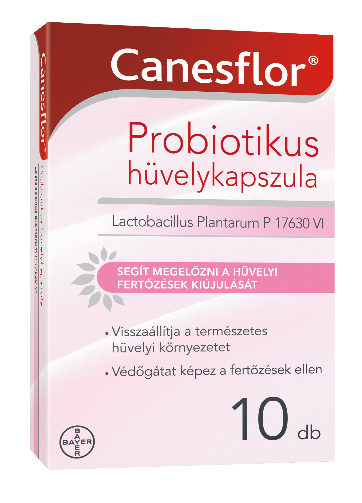Canesflor probiotikus hüvelykapszula 