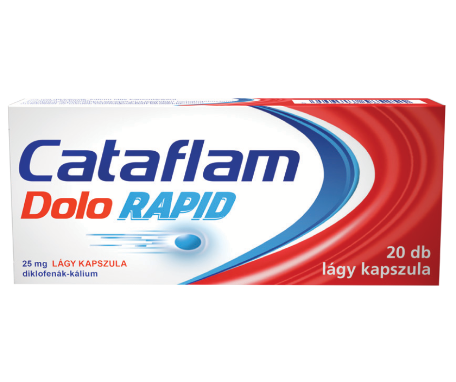 Cataflam Dolo Rapid 25 mg lágy kapszula 