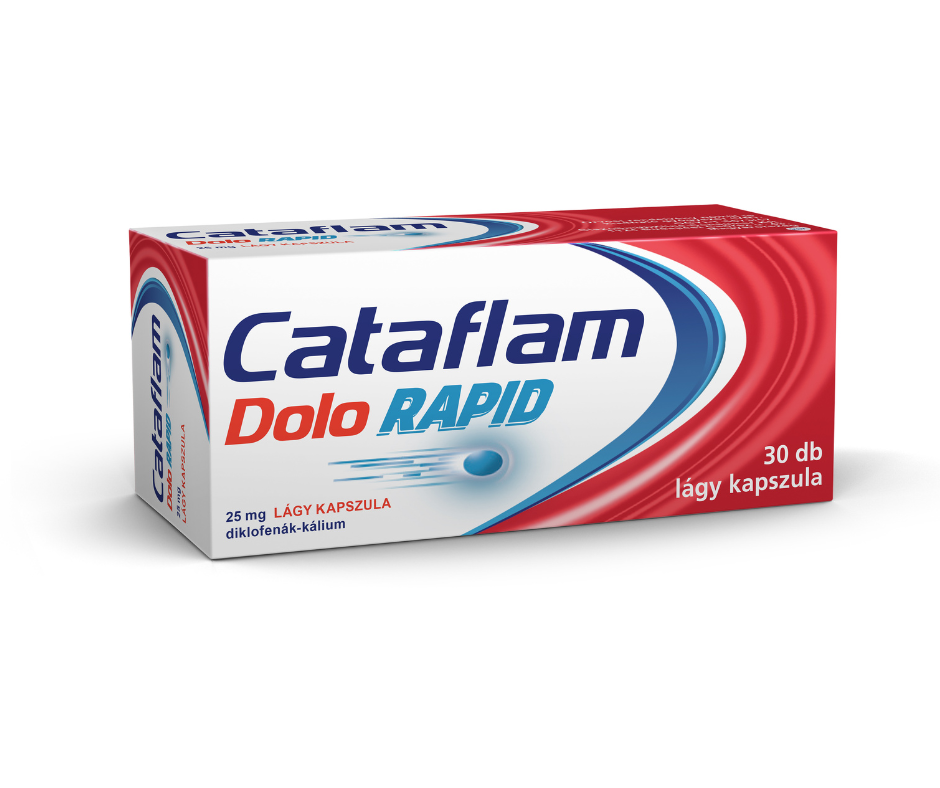Cataflam Dolo Rapid  25 mg lágy kapszula