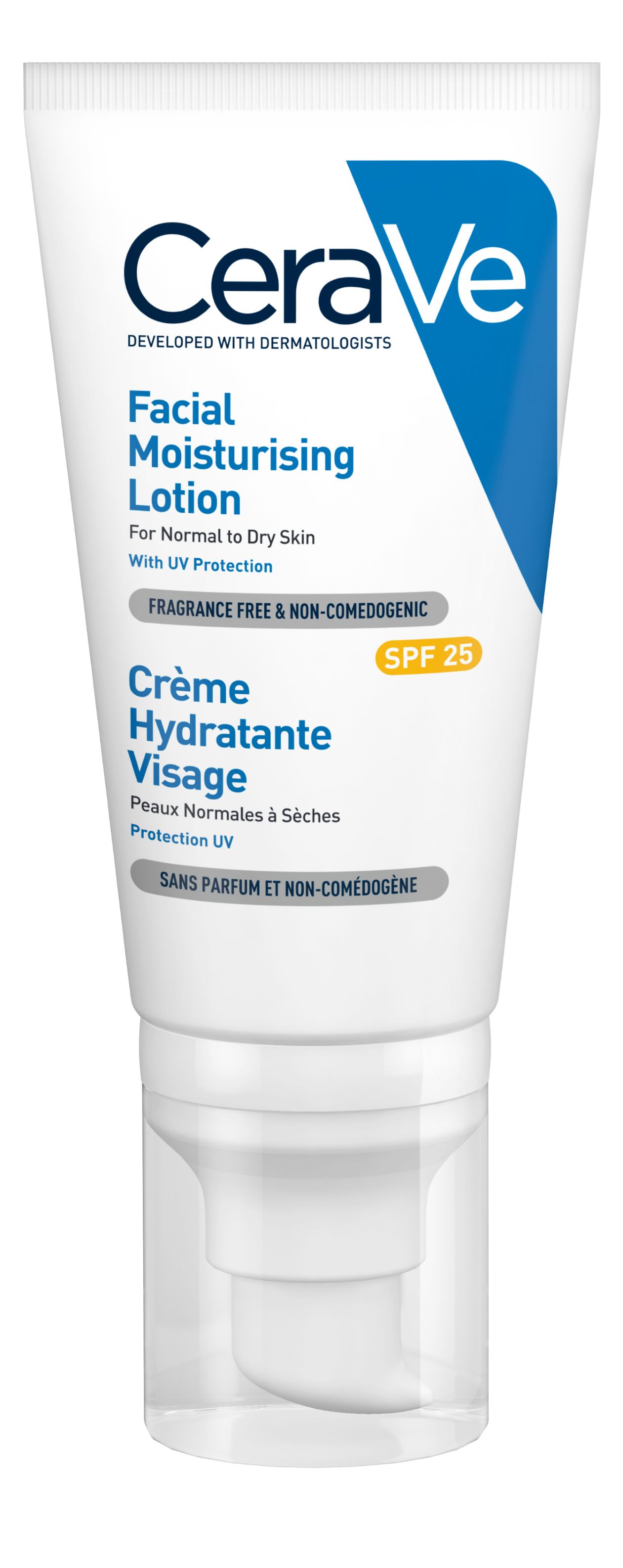 CeraVe hidratáló arckrém SPF25 normál-száraz bőrre 