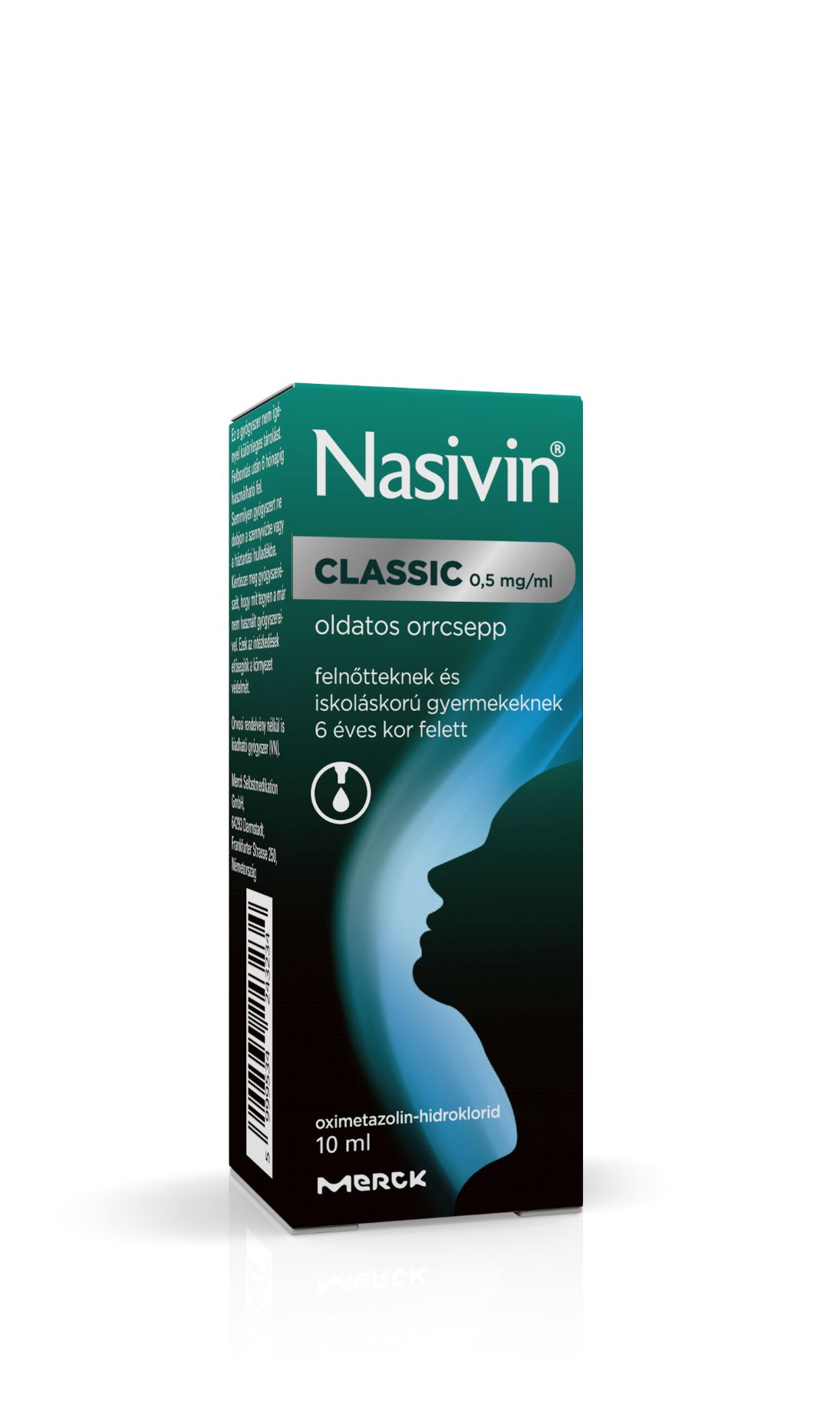 Nasivin Classic 0,5 mg/ml oldatos orrcsepp