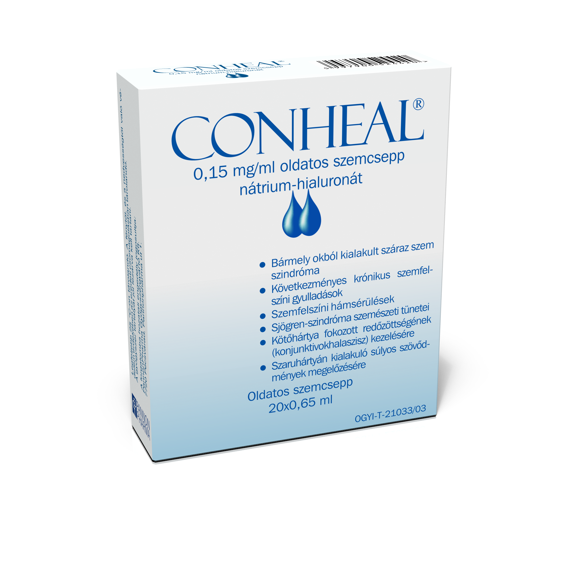 Conheal 0,15 mg/ml oldatos szemcsepp