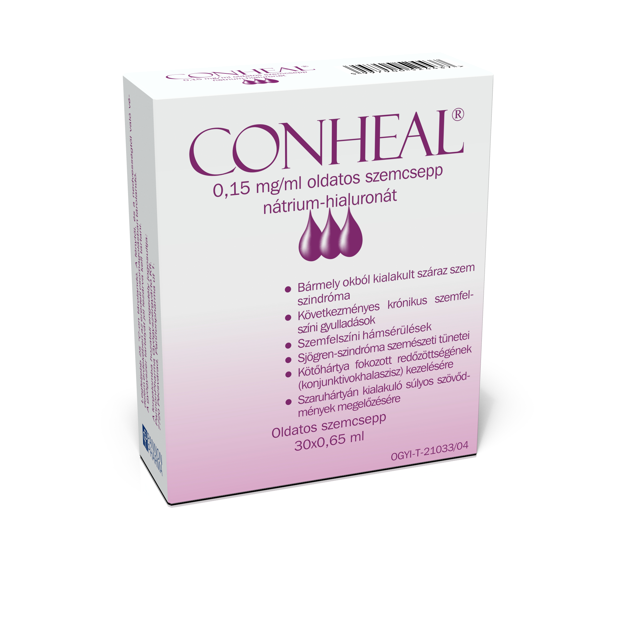 Conheal 0,15 mg/ml oldatos szemcsepp