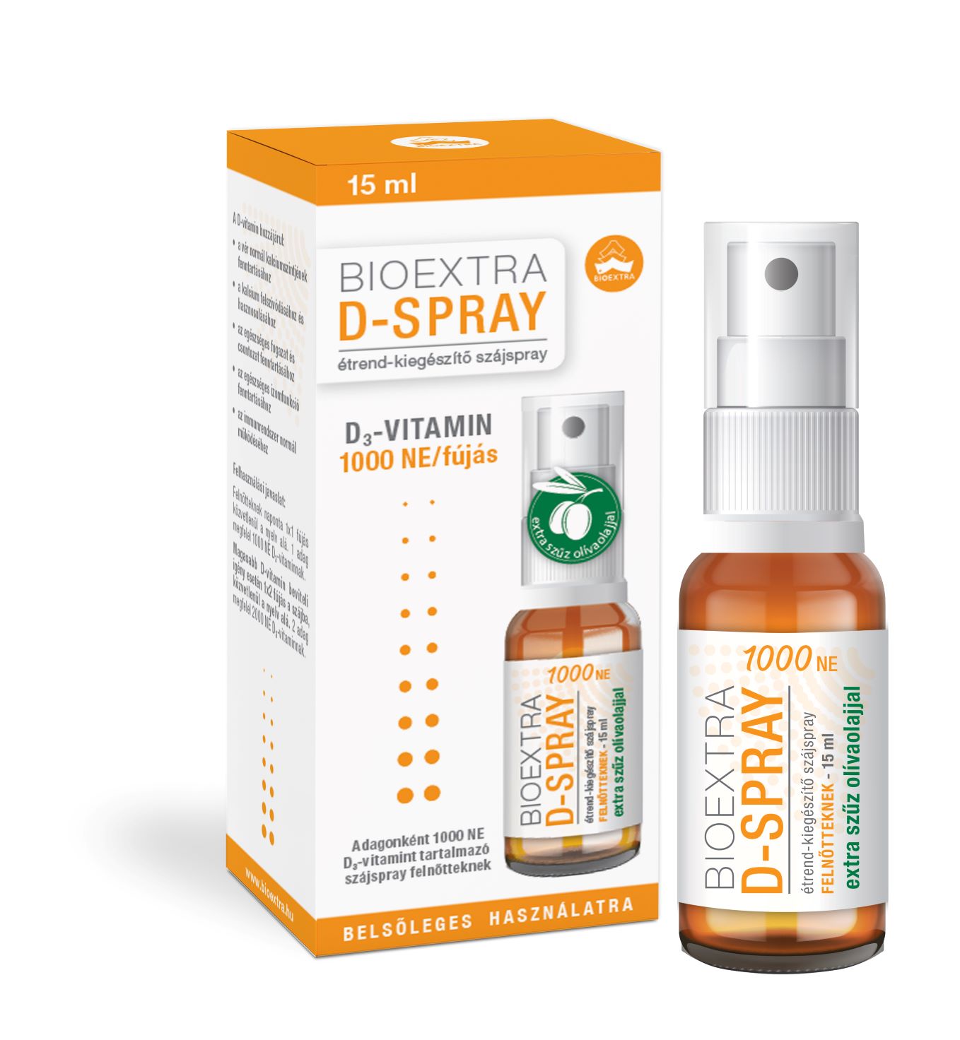 Bioextra D-Spray 1000 NE szájspray