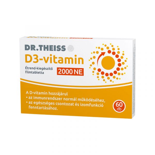 Dr. Theiss D3-vitamin 2000 NE  filmtabletta 