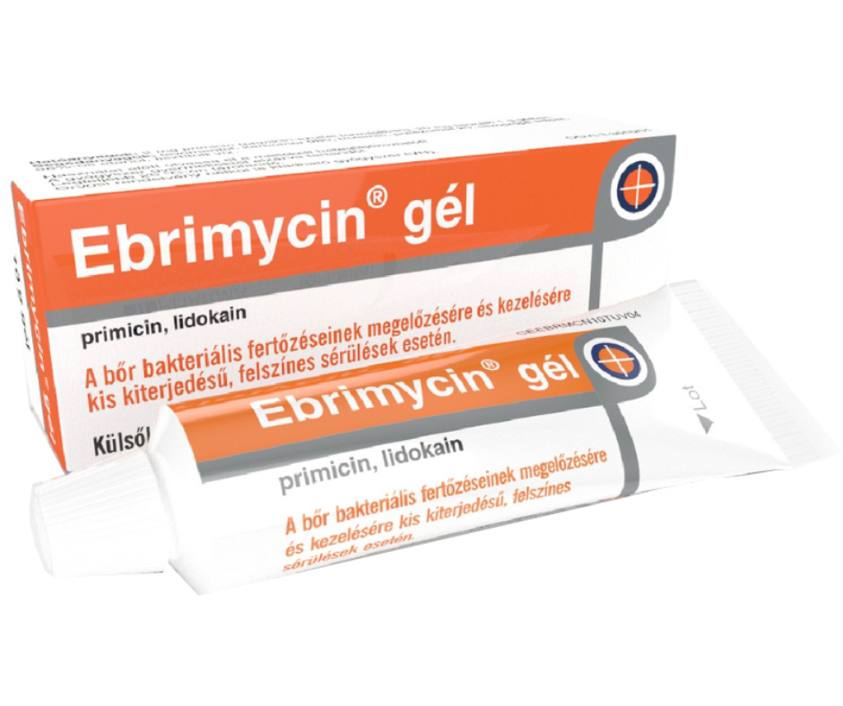 Ebrimycin gél