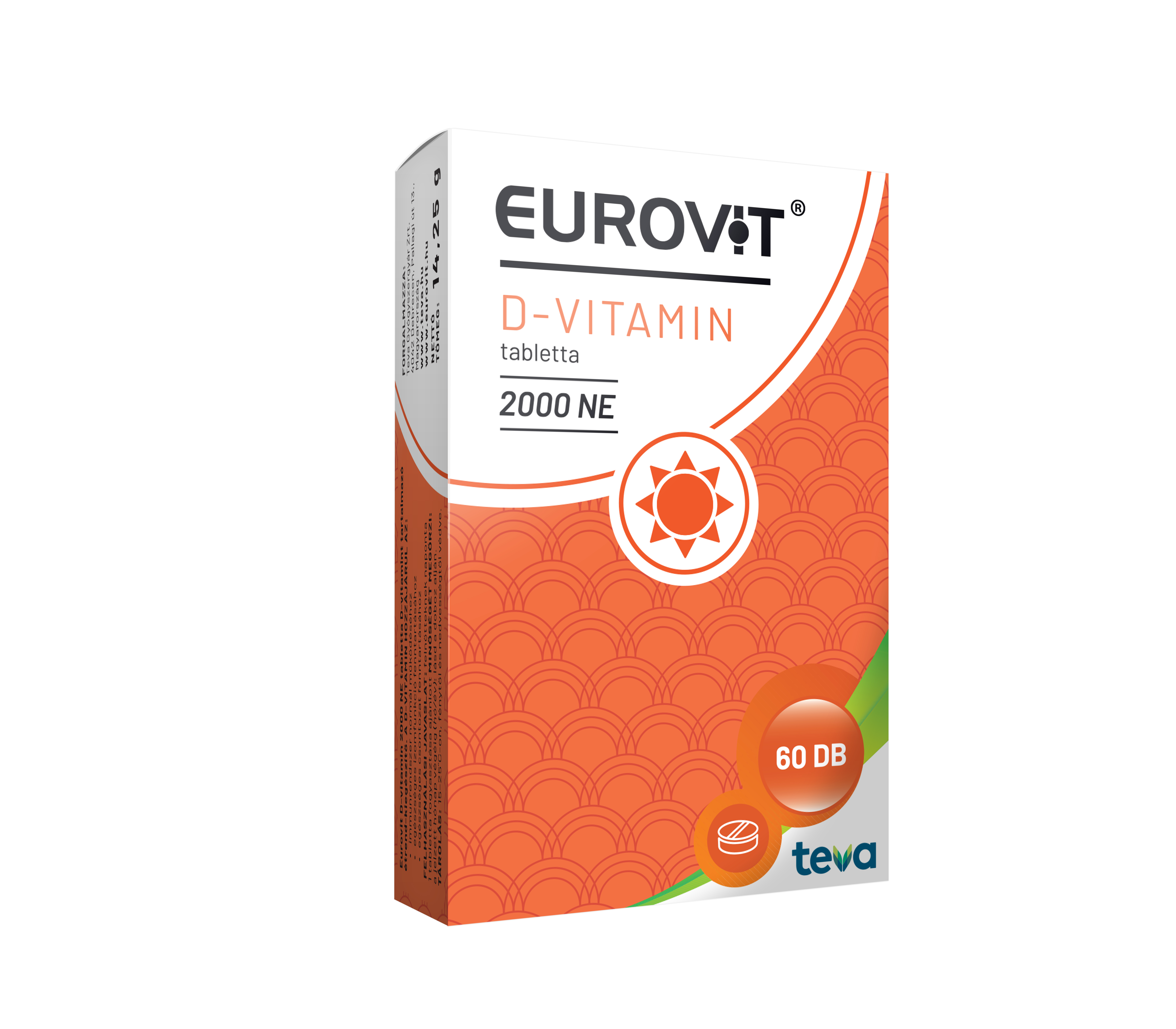 Eurovit D-vitamin 2000 NE  tabletta 