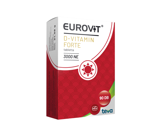 Eurovit D-vitamin 3000 NE Forte tabletta
