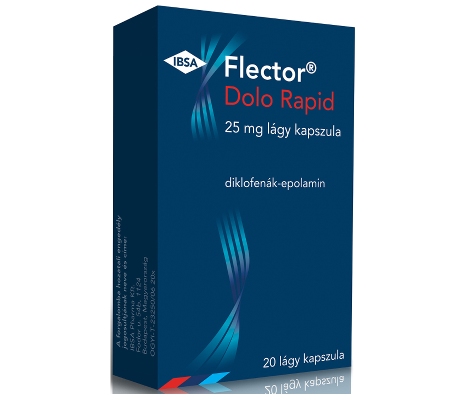 Flector Dolo Rapid 25 mg lágy kapszula
