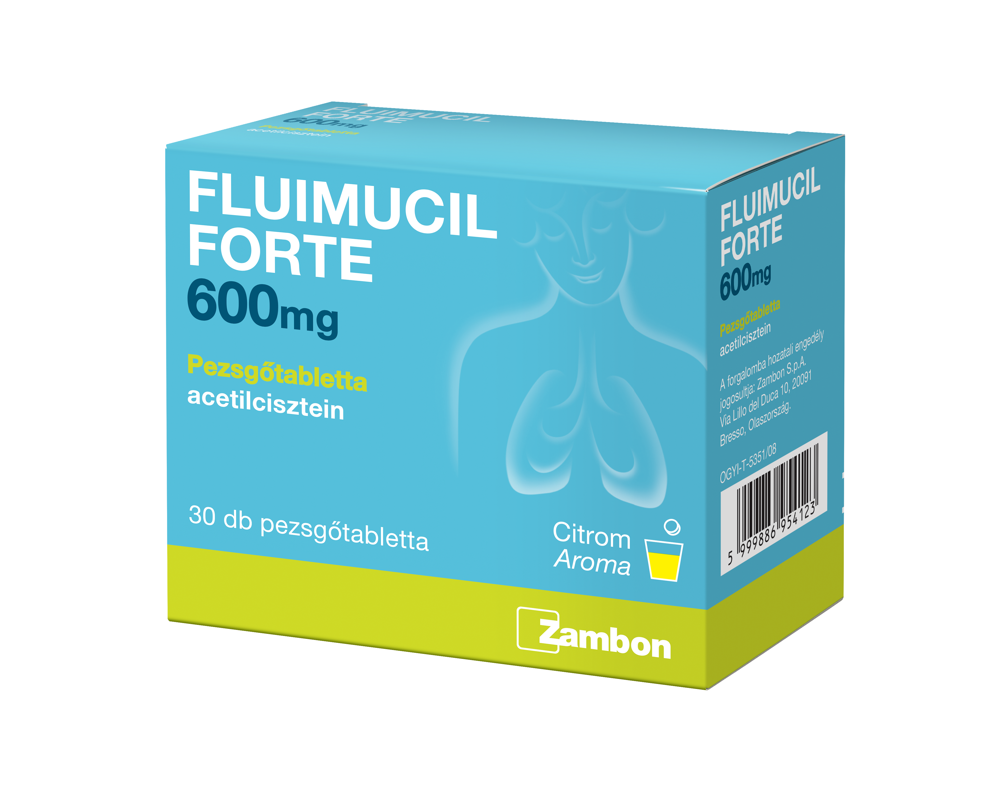 Fluimucil Forte 600 mg pezsgőtabletta