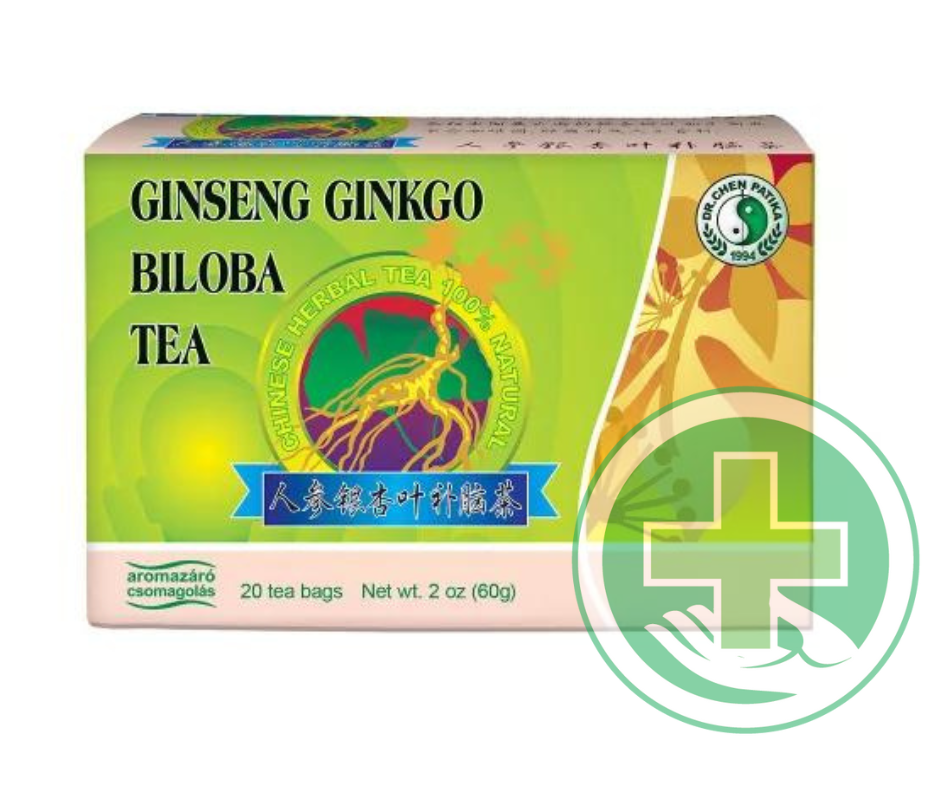 Dr. Chen Ginkgo-Ginseng-Zöld tea keverék