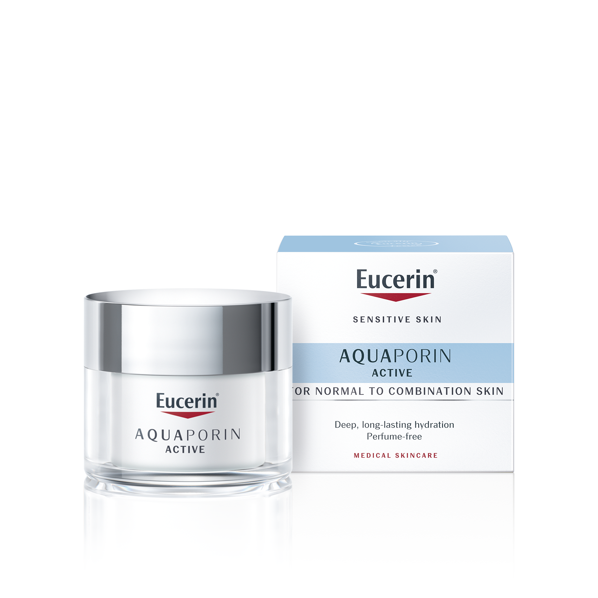 Eucerin AQUAporin Active hidratáló arckrém normál bőrre