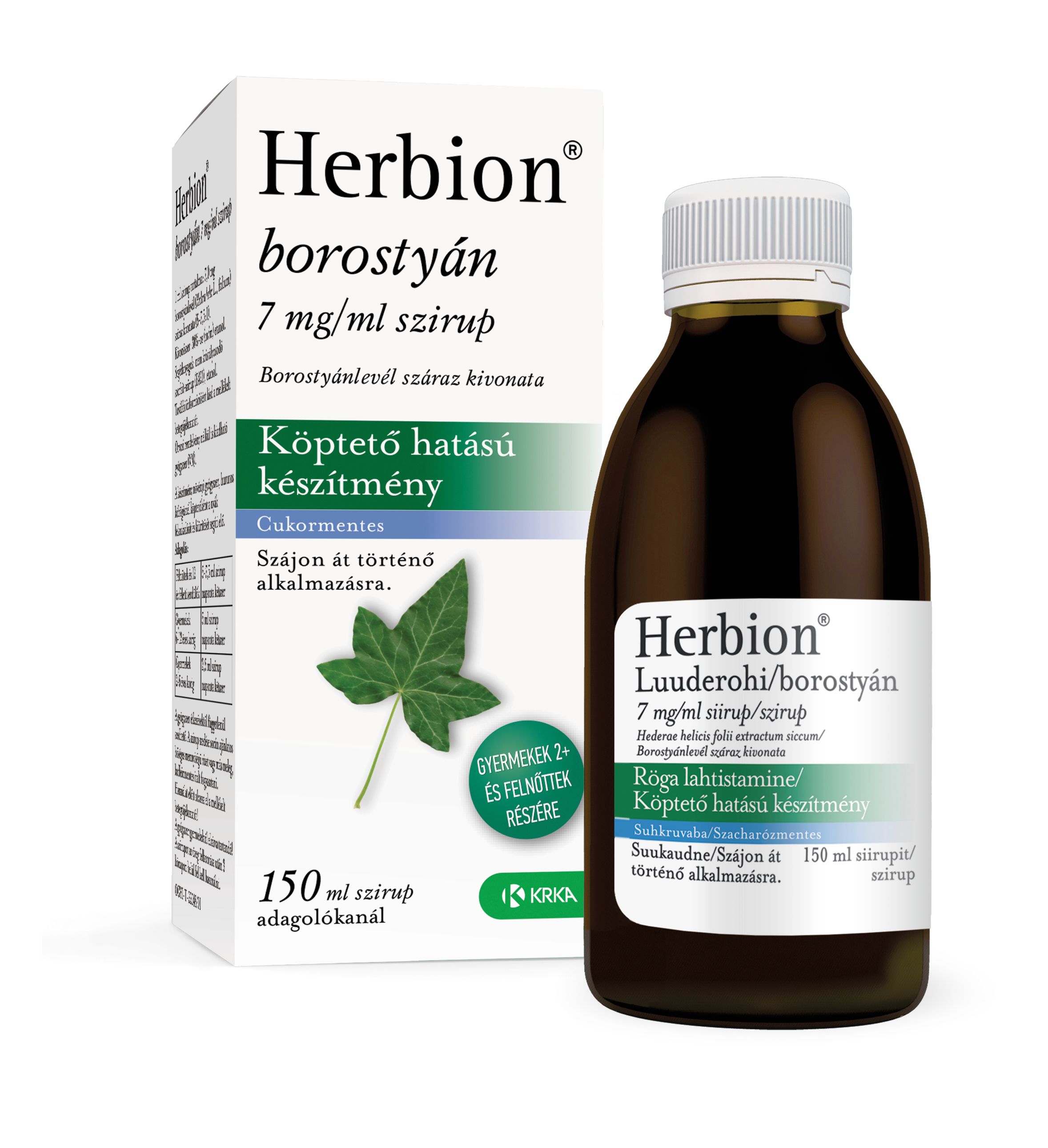 Herbion borostyán 7mg/ml szirup