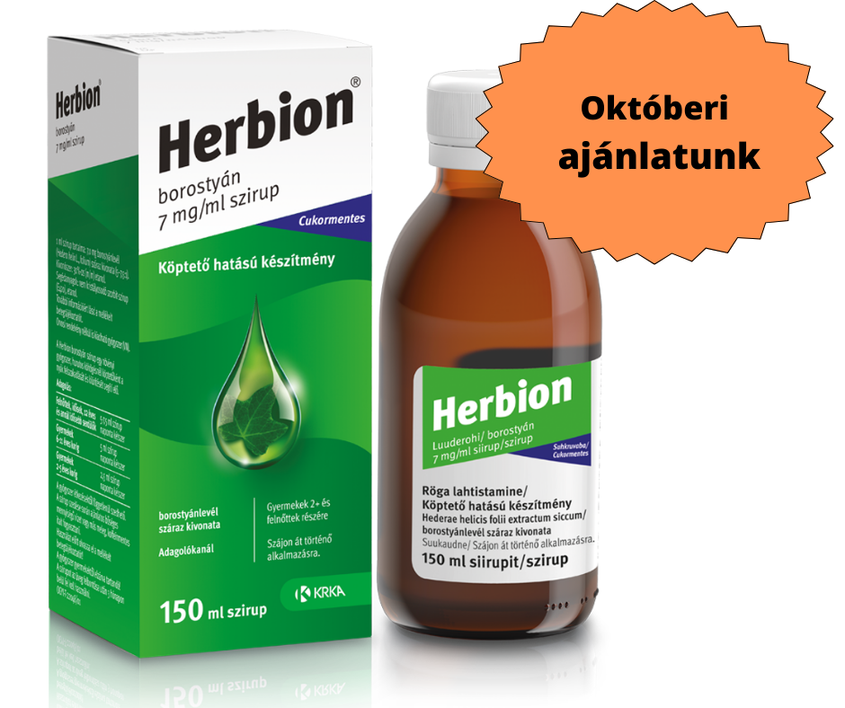 Herbion borostyán 7mg/ml szirup