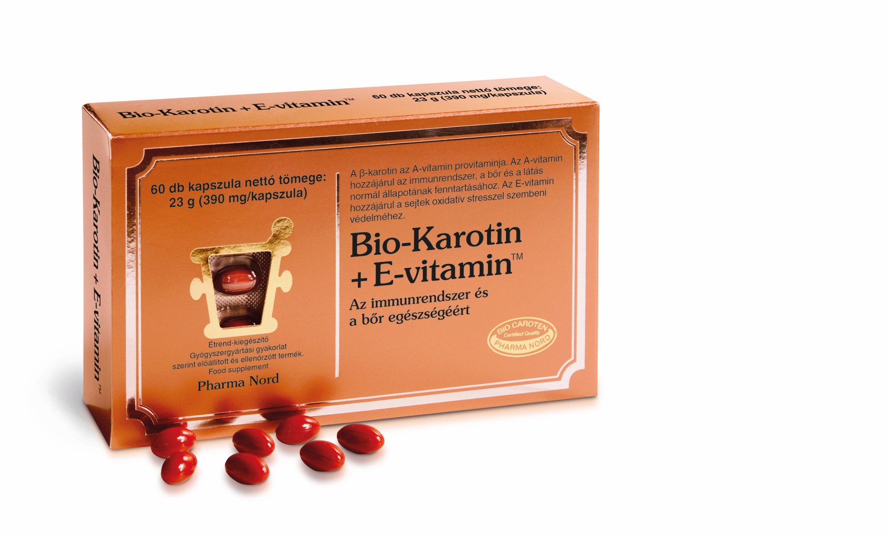 Bio - Karotin + E vitamin kapszula Pharma Nord