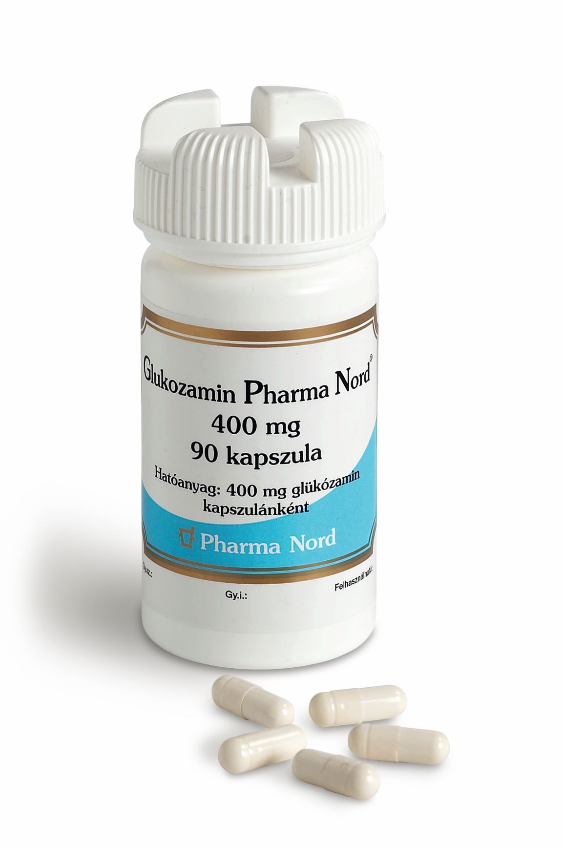 Glukozamin Pharma Nord 400 mg kemény kapszula