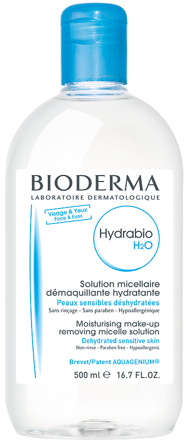 Bioderma Hydrabio H2O arc és sminklemosó
