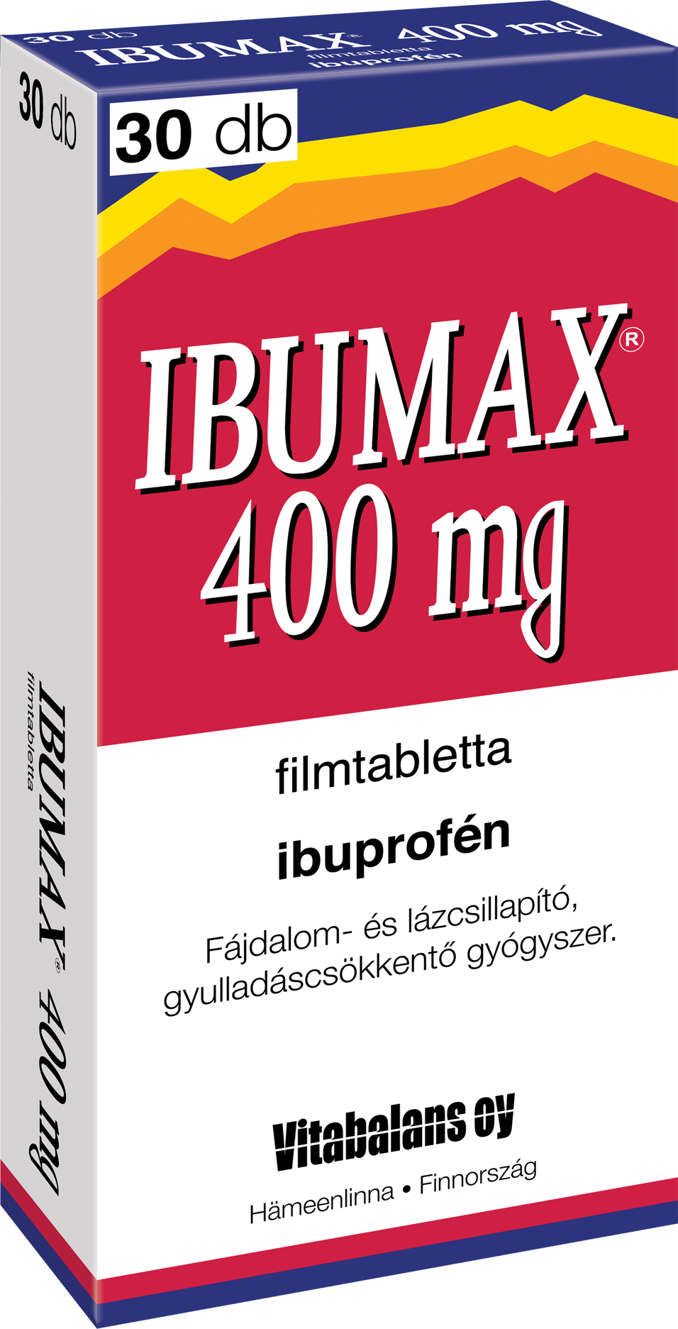 Ibumax 400mg filmtabletta