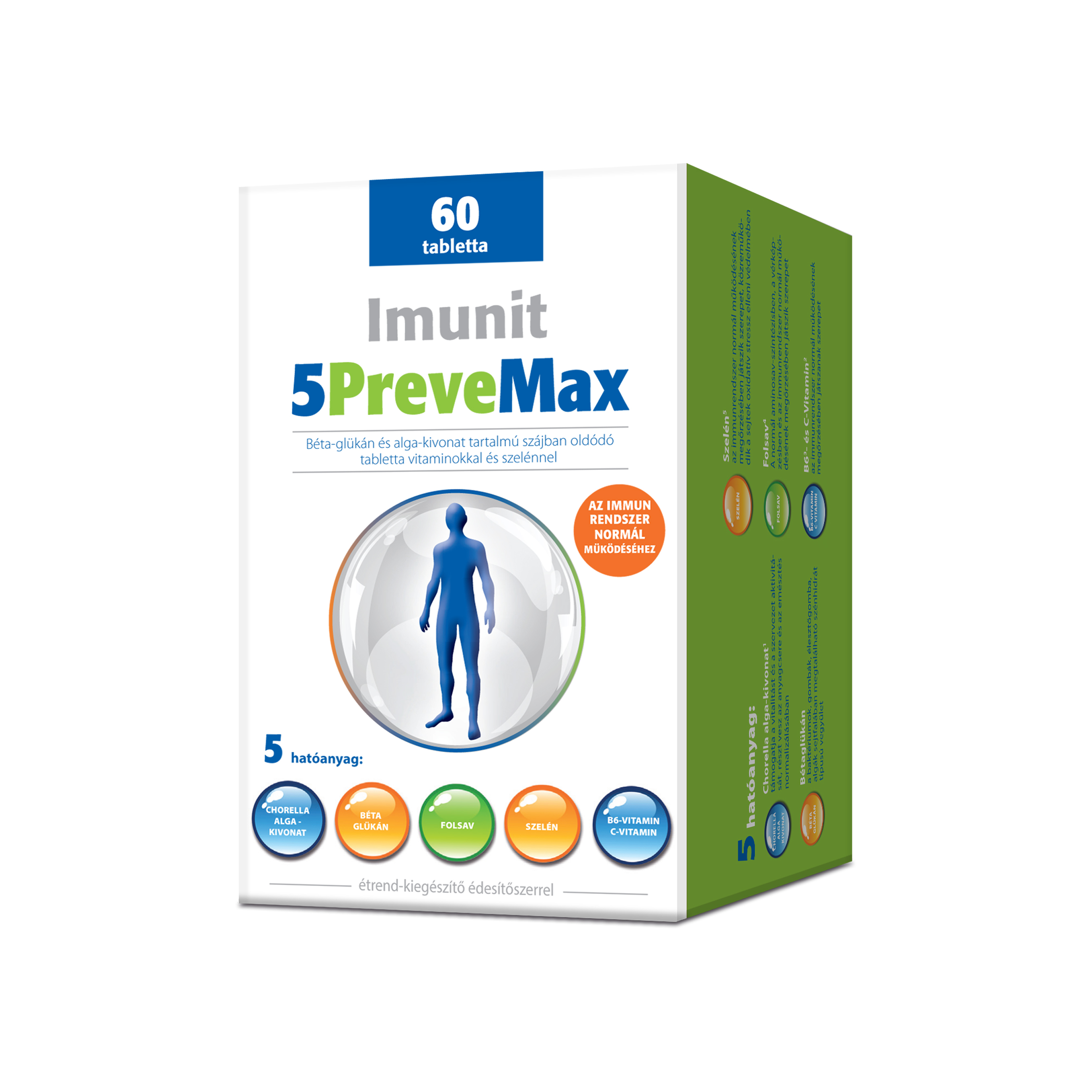 Imunit 5 PreveMax szájban oldódó tabletta