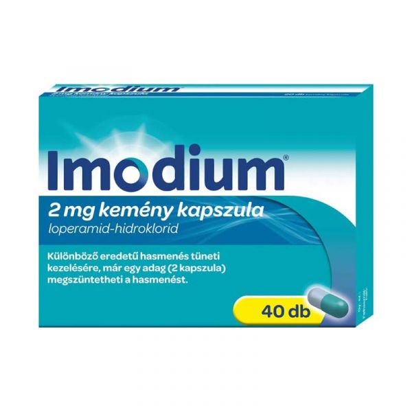 Imodium 2 mg kemény kapszula