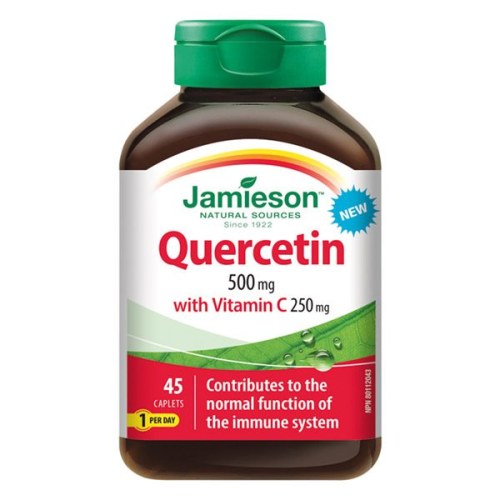 Jamieson Kvercetin 500 mg C-vitamin 250 mg tabletta