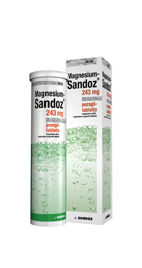 Magnesium-Sandoz 243 mg pezsgőtabletta