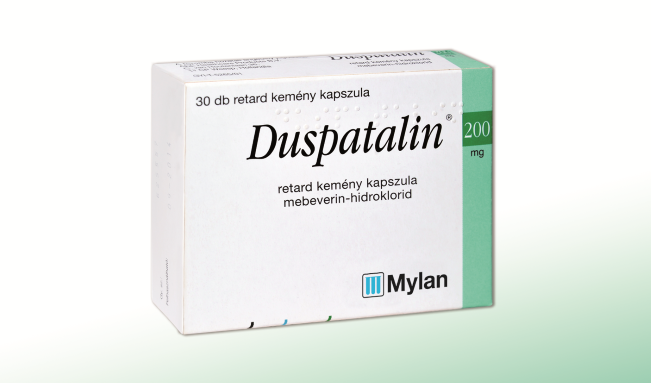 Duspatalin 200 mg retard kemény kapszula