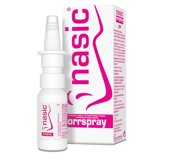 Nasic 1 mg/ml + 50 mg/ml oldatos orrspray felnőtteknek és gyermekeknek